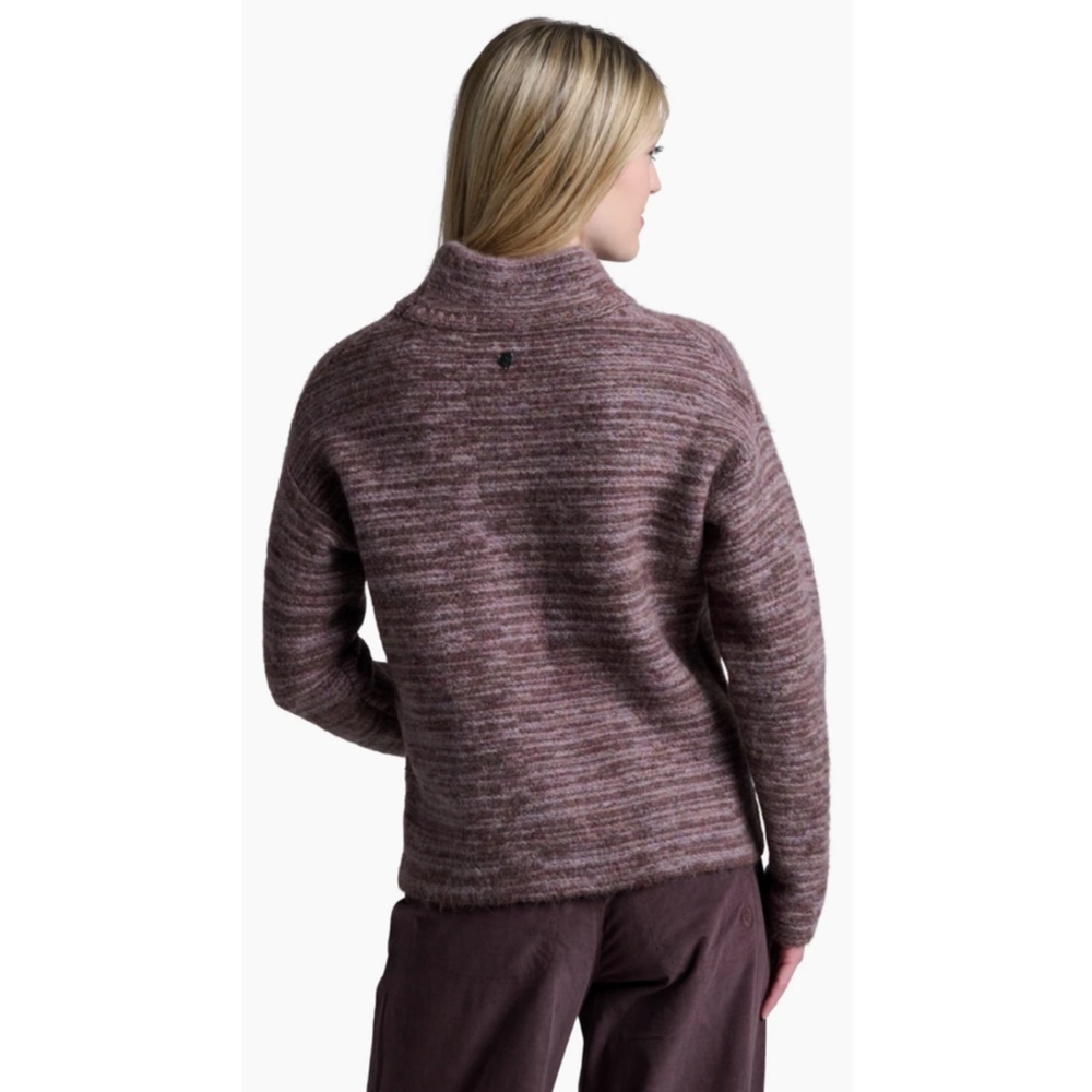 Kuhl Mohair Blend Multicolor Cowl Neck Sweater - Picture 3 of 14